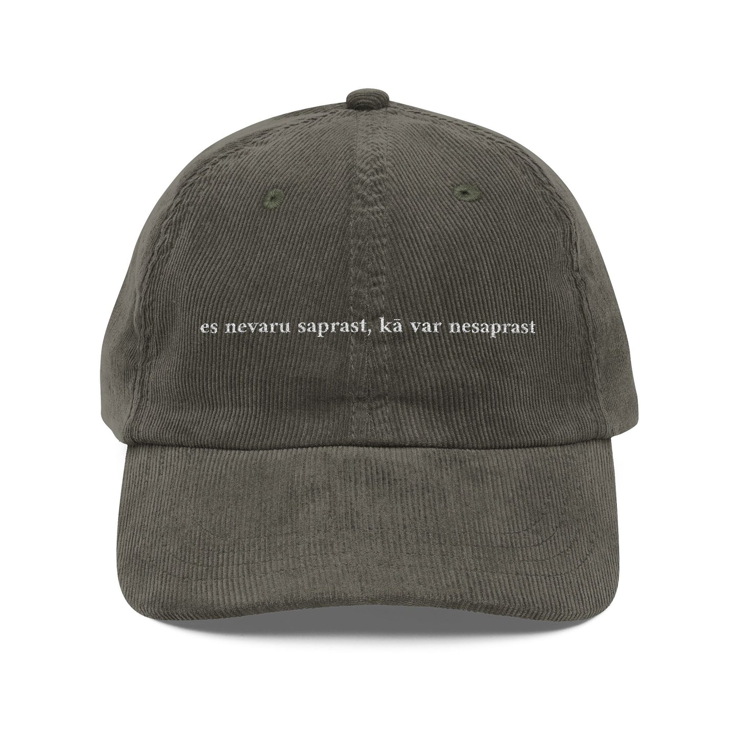 Kepka - "es nevaru saprast, kā var nesaprast"