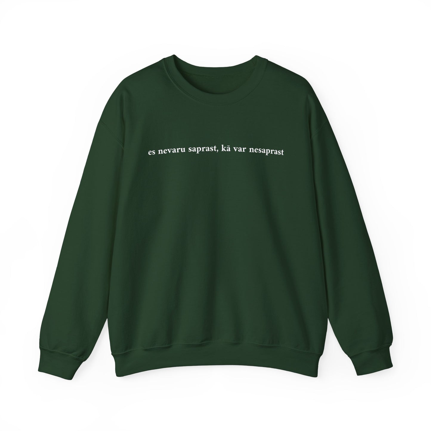 Džemperis - "es nevaru saprast, kā var nesaprast"