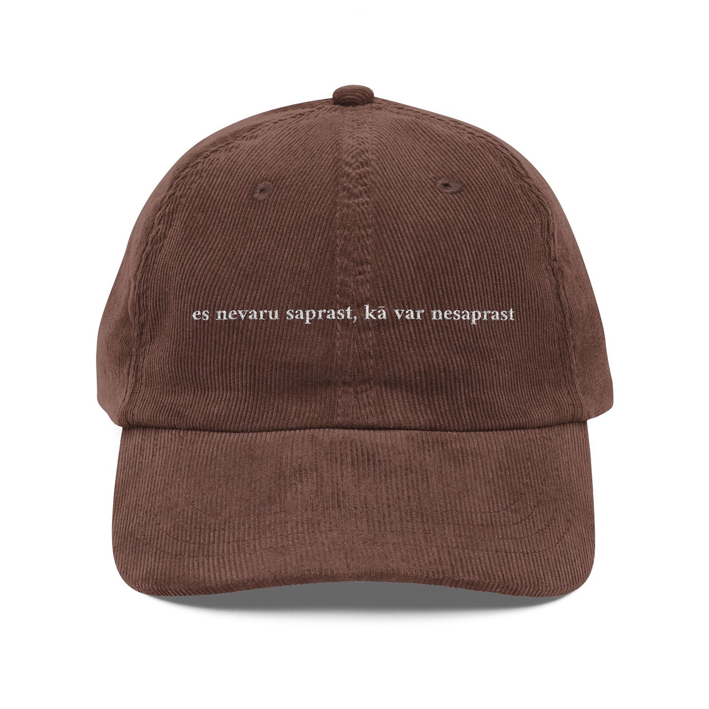 Kepka - "es nevaru saprast, kā var nesaprast"