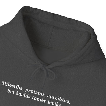 Hūdijs - "Mīlestība, protams, apreibina, bet šņabis tomēr lētāks"