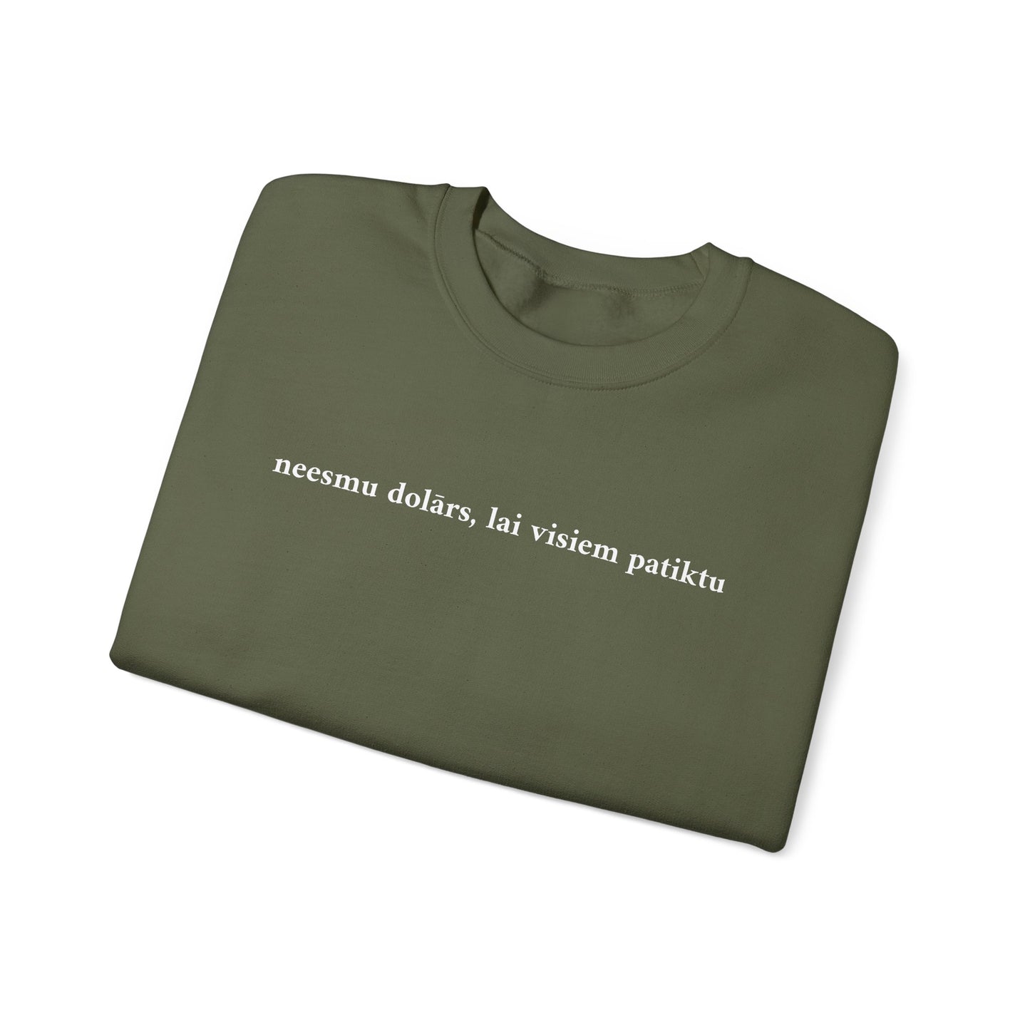 Džemperis - "neesmu dolārs, lai visiem patiktu"